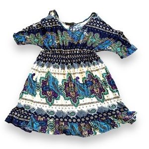 Mandee Paisley print dress